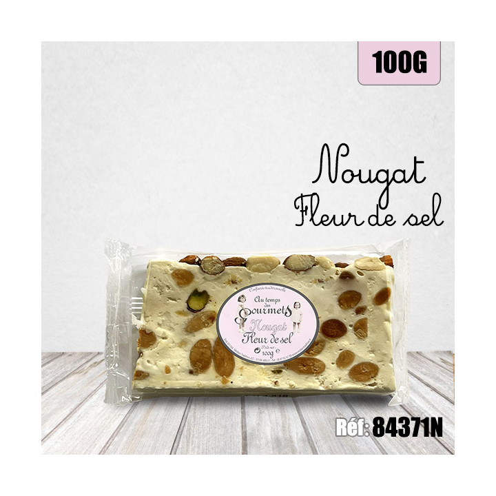 ATDG NOUGAT FLEUR DE SEL 100G