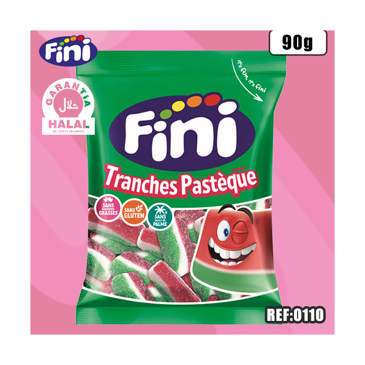 FINI TRANCHES PASTEQUE HALAL 90G