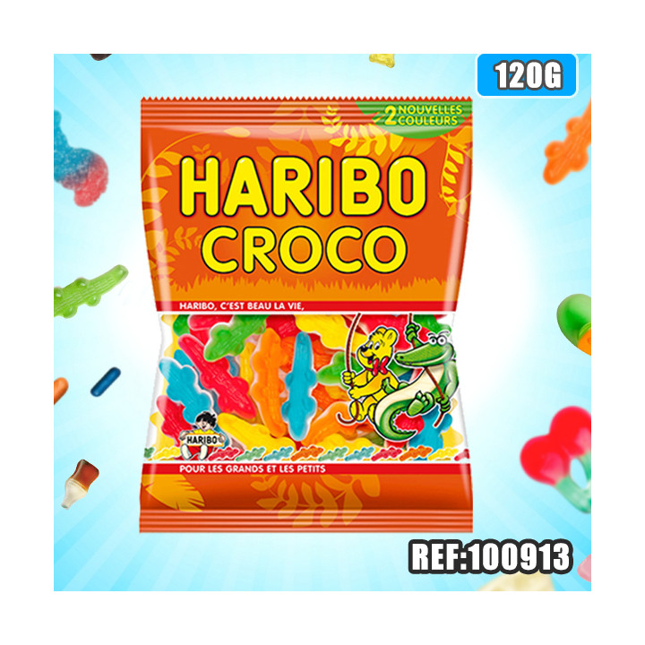HARIBO sachet CROCO 120 G