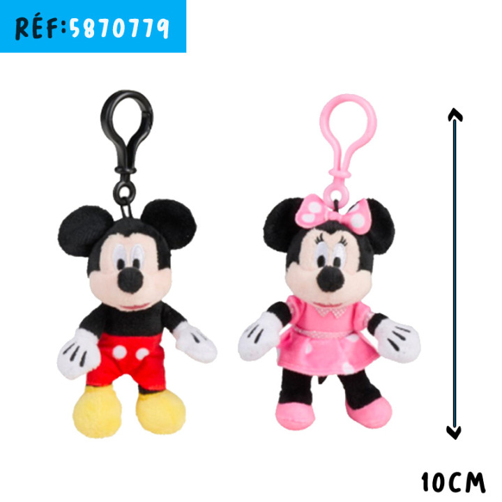 MICKEY & MINNIE PC 10CM