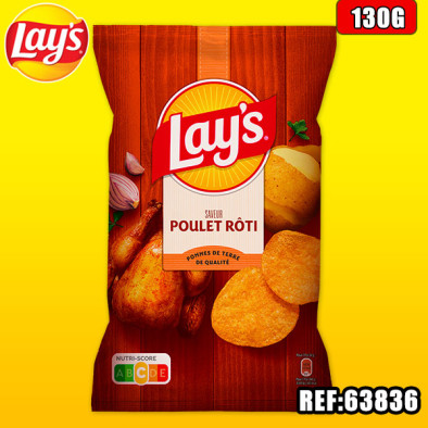 LAYS CHIPS POULET 130G