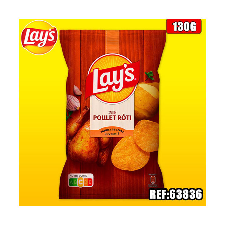 LAYS CHIPS POULET 130G