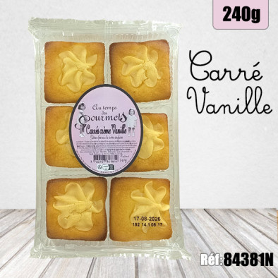 ATDG CARRE CREME VANILLE 240G
