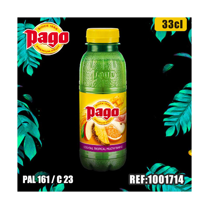 PAGO TROPICAL PET 33cl