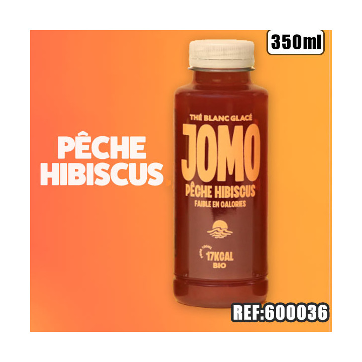 JOMO THE GLACE PECHE-HIBISCUS 350ML dont taxe sucre 0.041097€ht