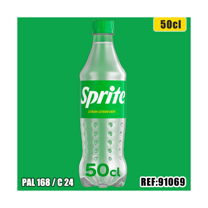SPRITE 50cl PET dont taxe sucre 0.1096€ht