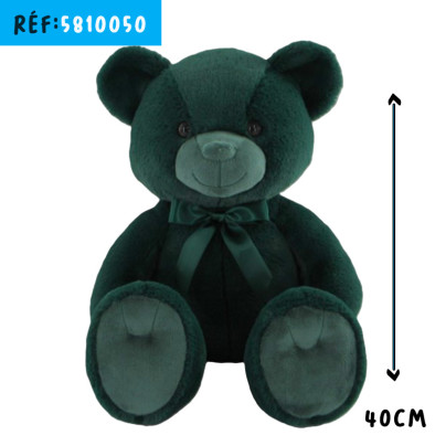 OURS VERT FESTIF 40CM
