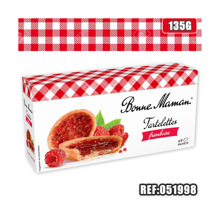 BM TARTELETTE FRAMBOISE 135G