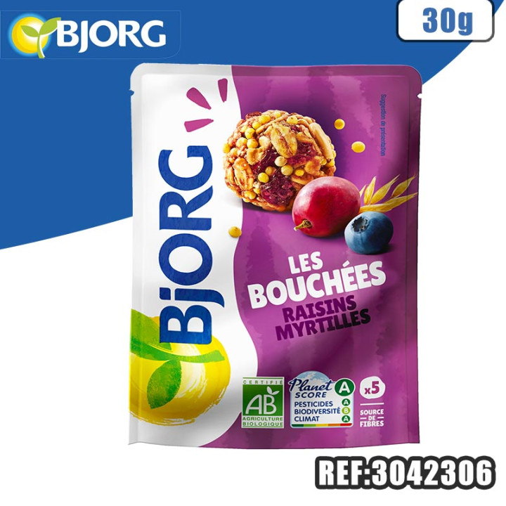 BJORG BOUCHEES MYRT-RAISIN 30G