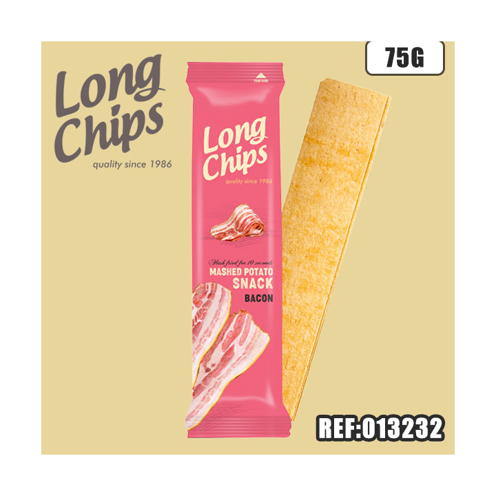 LONG CHIPS BACON 75 G