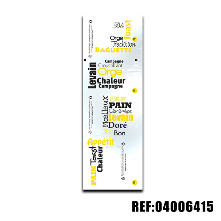 SAC PAIN JAUNE N°1 x1000