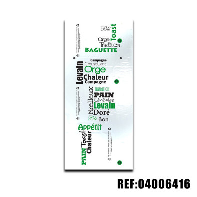 SAC PAIN VERT N°3 x1000