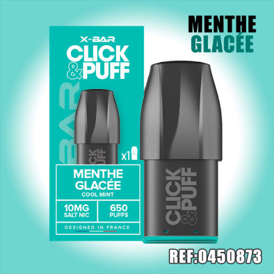 POD CLICK PUFF MENTHE GLACEE 10 MG