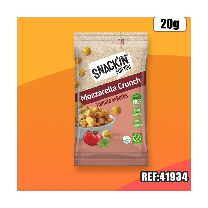 SNACKIN FOR YOU SNAC POP MOZZA 20G
