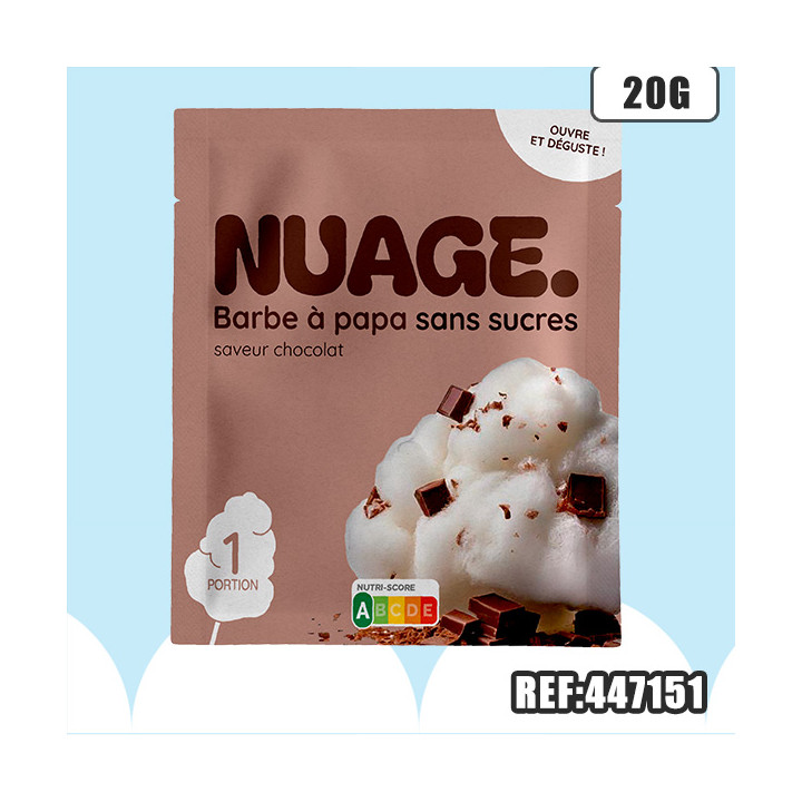 NUAGE - BARBE A PAPA CHOCO 20G