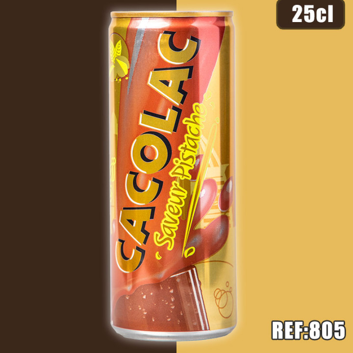 CACOLAC 25CL slim DUBAI STYLE dont taxe sucre 0,0535€ht