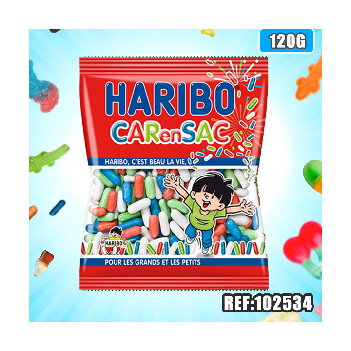 HARIBO sachet CARENSAC 120 G