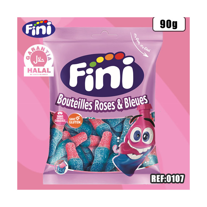 FINI BOUTEILLES R/B HALAL 90G