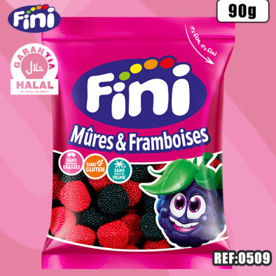 FINI MURES-FRAMBOISES HALAL 90G