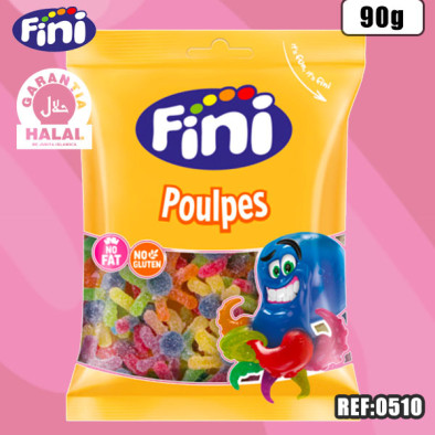 FINI POULPES FIZZ HALAL 90G