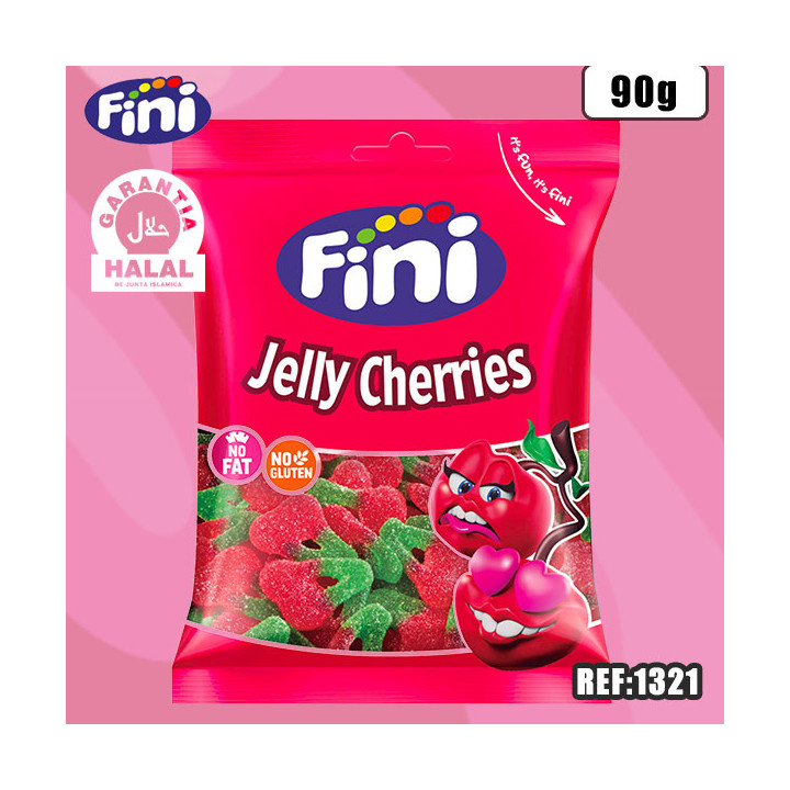 FINI CERISES FIZZ HALAL 90G