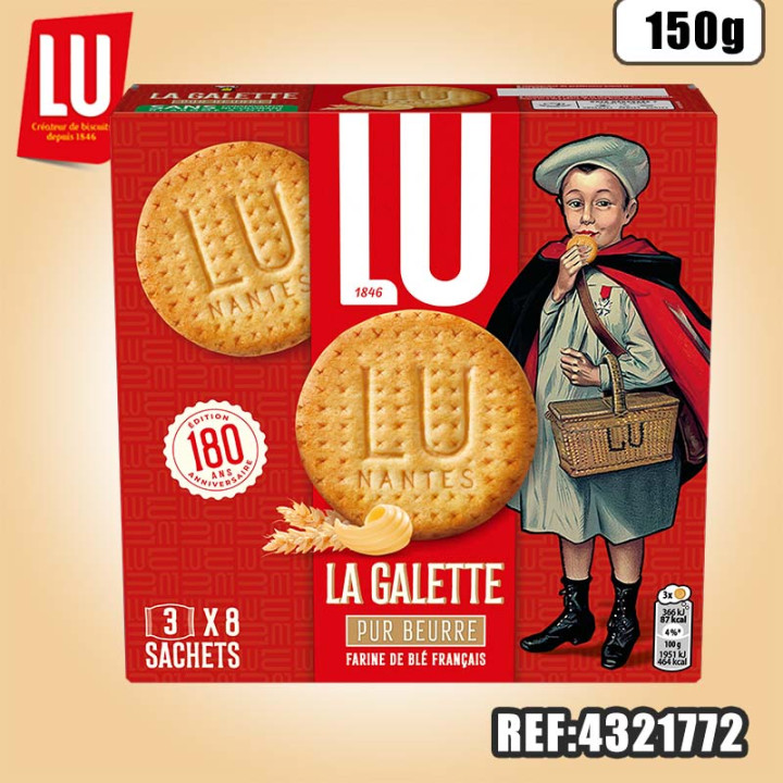 LU GALETTE NATURE 150G