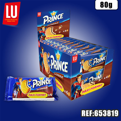 PRINCE CHOCO POCKET 80 G ETUI X4
