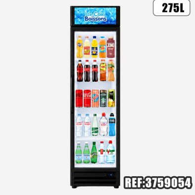VITRINE FRIGO PETIT MODELE 275L