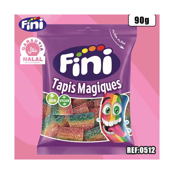 FINI TAPIS MAGIQUES FIZZ HALAL 90G