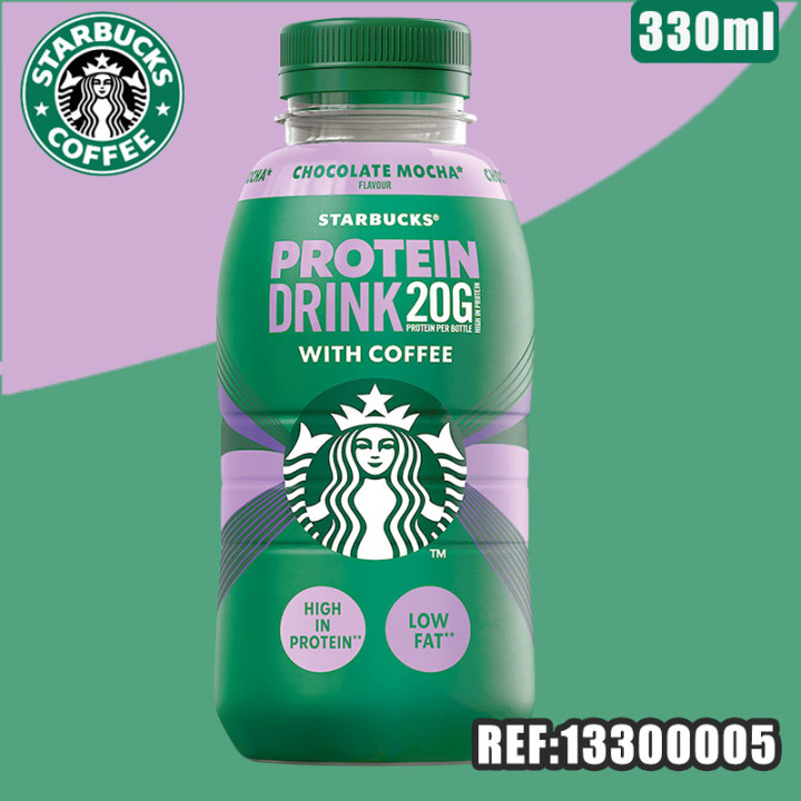 STARBUCKS PROTEIN CHOCO MOCHA 330ml dont taxe sucre 0.01383€ht