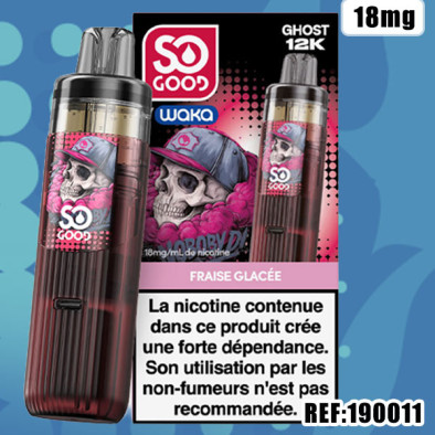 WAKA GHOST 12K FRAISE GLACEE 18MG