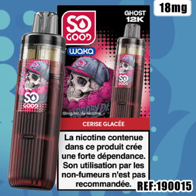 WAKA GHOST 12K CERISE GLACEE 18MG