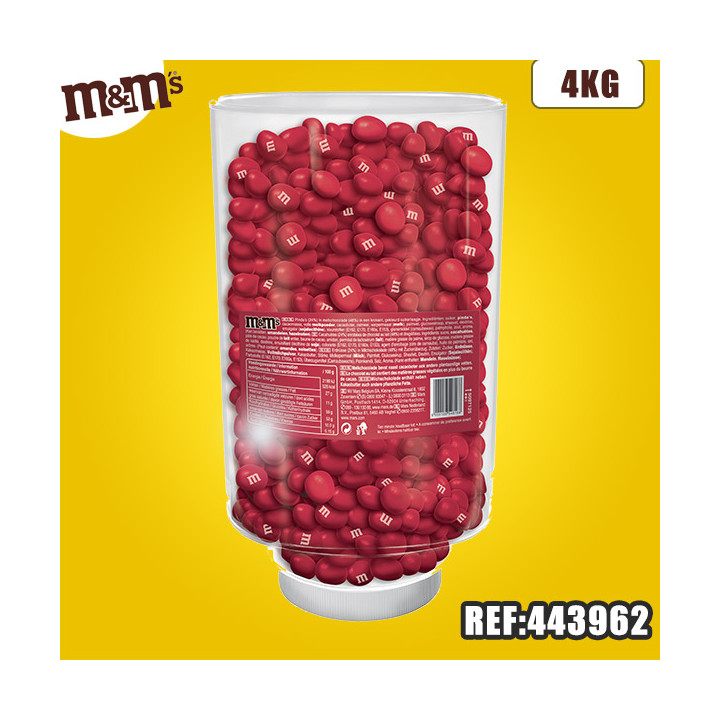 M&M's cartouche  ROUGE 4kg