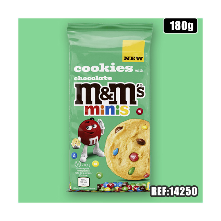 BISCUITS COOKIES 180G M&M'S MINI