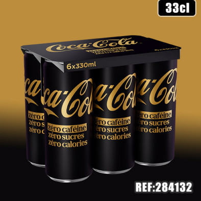 COCA COLA TRIPLE Z 33cl SLIM dont taxe édulc 0.1295€ht 