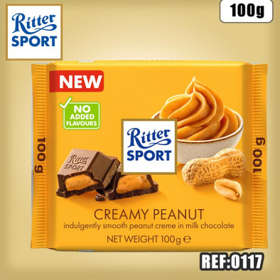 RITTER CREAMY PEANUT 100G