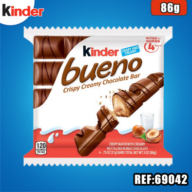 KINDER BUENO - 2x2 BARRES 86G