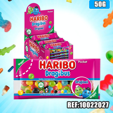 HARIBO mini sachet DRAGIBUS POCKET 50 G