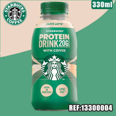 STARBUCKS PROTEIN CAFFE LATTE 330ml dont taxe sucre 0.01383€ht