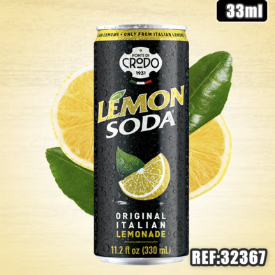 CRODO LEMONSODA 33cl dont taxe sucre 0.1356€ht