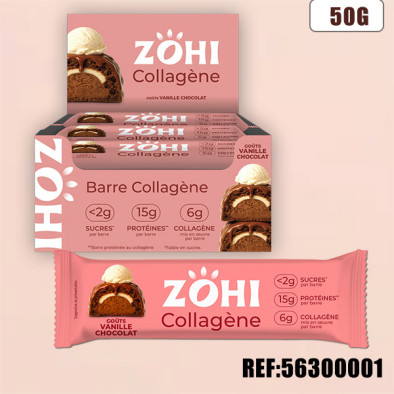 ZOHI BARRE COLLAGENE VANIL/CHOCO 50G