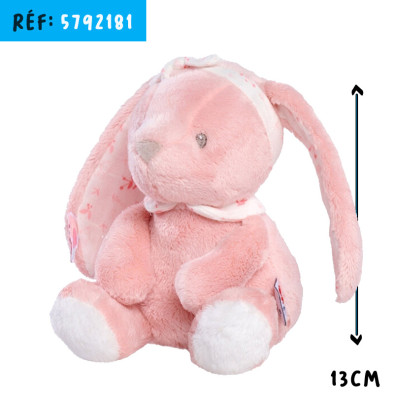 LAPIN LOUISE ROSE 13CM