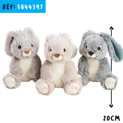 LAPIN 20CM assortis