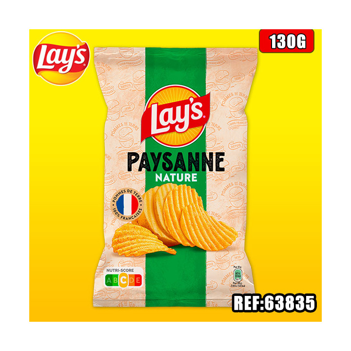 LAYS CHIPS PAYSANNE 130G