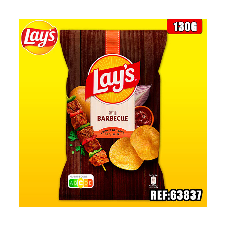 LAYS CHIPS BBQ 130G