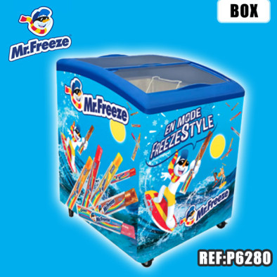 MR FREEZE CONGELATEUR SUR ROULETTES 121L + PLV dont DEEE 23€ht