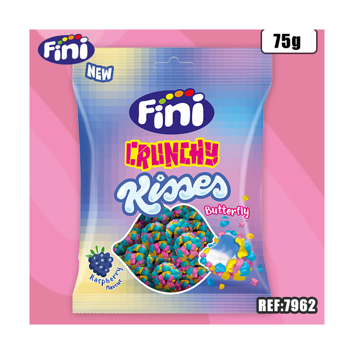 FINI CRUNCHY KISSES BUTTERFLY HALAL 75G