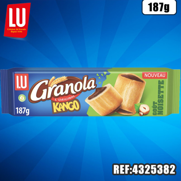 GRANOLA KANGO NOISETTE 187G