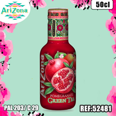 ARIZONA POMEGRANATE PET 50 CL dont 0.034€ht