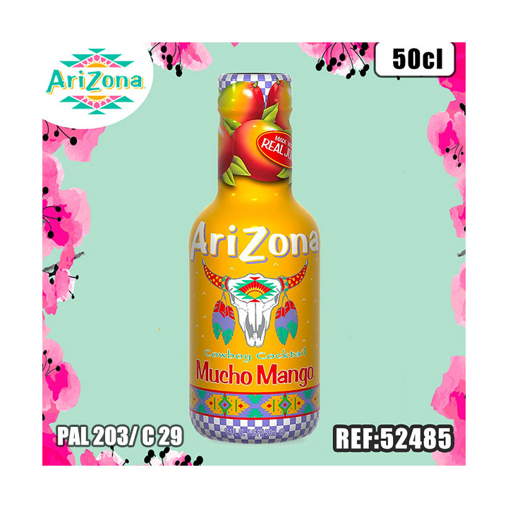 ARIZONA MANGUE PET 50 CL dont taxe sucre 0.025€ht
